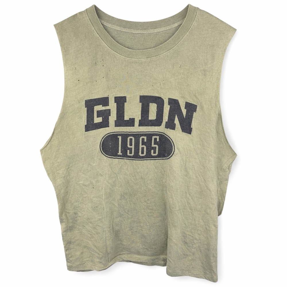 VINTAGE GOLDEN AESTHETICS BODYBUILDING TANK TOP